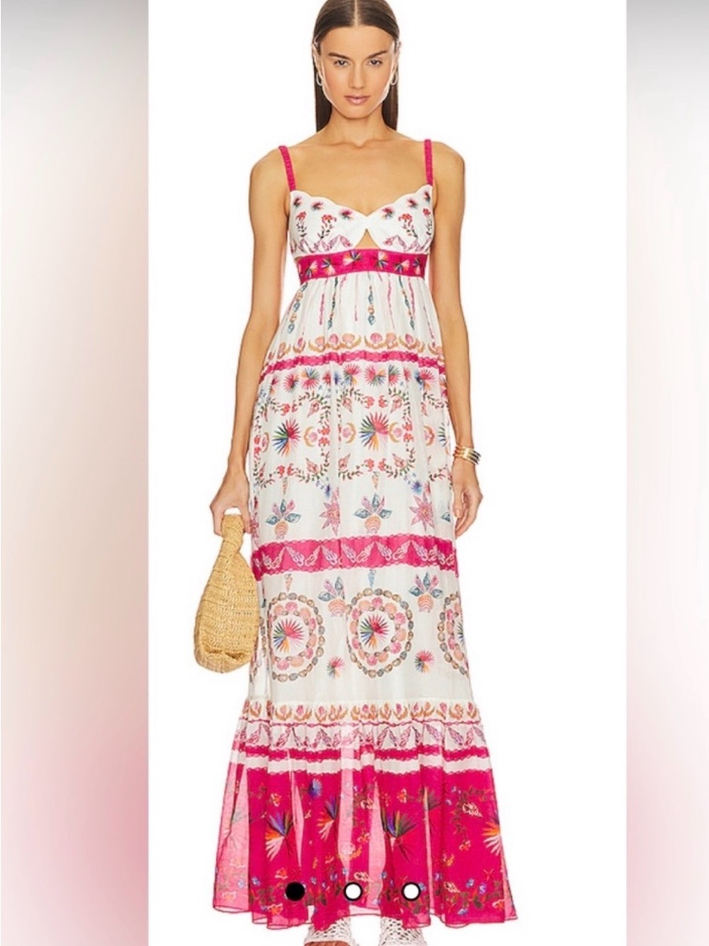 SALONI Naki maxi dress